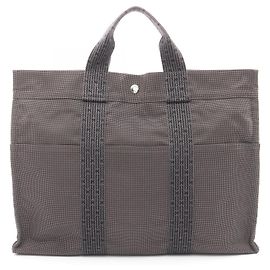 Hermès Borsa Tote Hermes Herline MM Marrone
