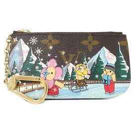 Louis Vuitton Monogram Pochette Clé Castaño
