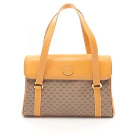 Sac cabas Gucci Old Micro GG Marron