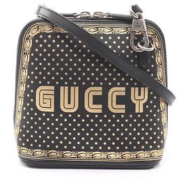 Borsa a Spalla Gucci GUCCY SEGA Nero D'oro