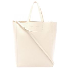 Céline Bolsa Tote 2-Way Celine Vertical Small Branco