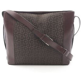 Céline Borsa a Spalla Celine C Macadam Marrone