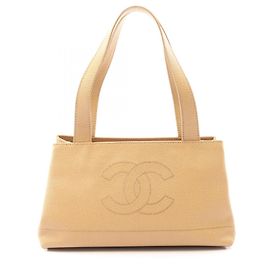 Sac cabas Chanel Coco Mark Beige