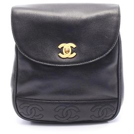 Zaino/Borsa Chanel Triple Coco Mark Nero