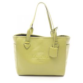Sac cabas petit Loewe Heritage Vert