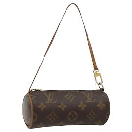 LOUIS VUITTON Monogram Papillon Pouch LV Auth ka4298 Monograma