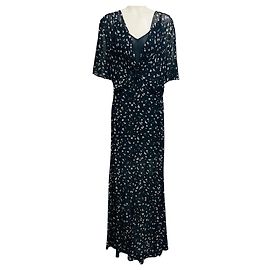 Abito maxi Tamar floreale blu navy Rag & Bone Blu navy