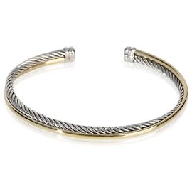 Bracciale Crossover in oro giallo e argento sterling David Yurman Altro