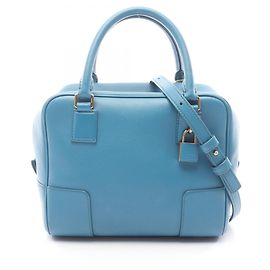 Bolsa 2-Way Loewe Amazona 19 Square Azul