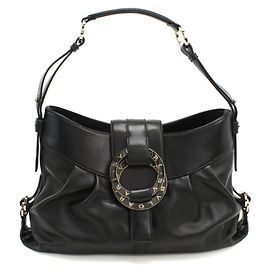 Bulgari Borsa a una spalla Bvlgari Chandra Nero