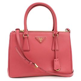 Bolsa Tote 2-Way Prada Galleria para mulher Rosa