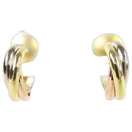 Cartier Trinity Earrings Golden