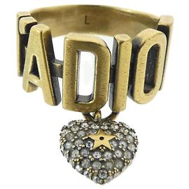 Bague J'Adior Christian Dior Doré Autre