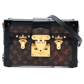 Louis Vuitton Marrom Monogram Petite Malle Marrom