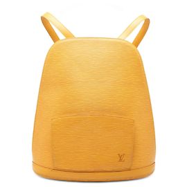 Louis Vuitton Yellow Epi Gobelins Amarillo