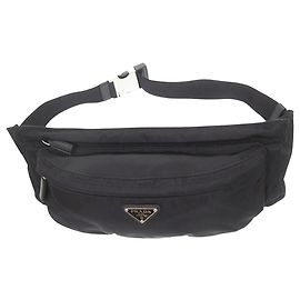 Borsa a tracolla Tessuto nero Prada Nero
