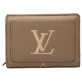 Cartera Louis Vuitton Clea Monogram Empreinte Bicolor Beige Beige