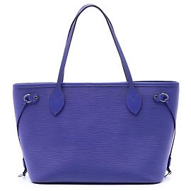 Louis Vuitton Purple Epi Neverfull PM Purple