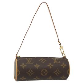 LOUIS VUITTON Monogram Papillon Pouch LV Auth 179785A Monograma