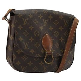 LOUIS VUITTON Borsa a Spalla Monogram Saint Cloud GM M51242 LV Auth 177593 Monogramma