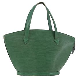 LOUIS VUITTON Sac Epi Saint Jacques Vert M52274 LV Auth ti3917 Vert