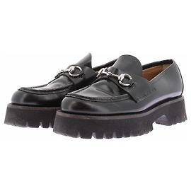 Mocassins Gucci en cuir noir taille 39 Noir