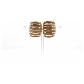 Givenchy Boucles d'oreilles convexe Doré