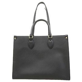 Borsa Tote Louis Vuitton Epi OnTheGo MM Nero Rosa