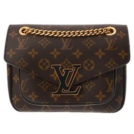 Bolsa de Ombro Louis Vuitton Monogram Passy Marrom Marrom
