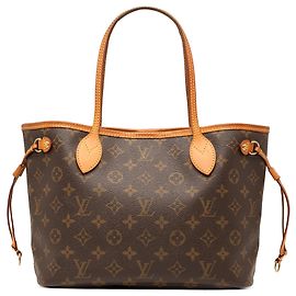 Louis Vuitton Marrone Monogram Neverfull PM Marrone