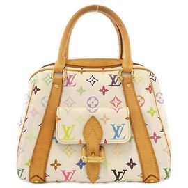 Louis Vuitton Multicolor Priscilla Handbag White Multiple colors