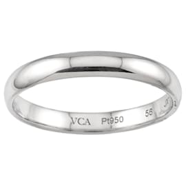 Van Cleef & Arpels Tendrement #56 Platinum Band Ring Other