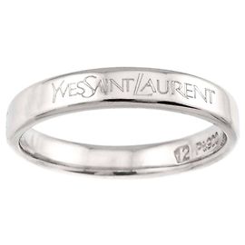 Yves Saint Laurent #12 Platinum Ring Andere