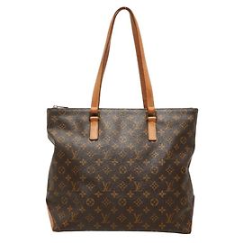 Louis Vuitton Monogram Cabas Mezzo Tote Marrone Monogramma