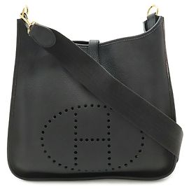 Hermès Bolsa de Ombro Hermes Evelyne I GM Preto