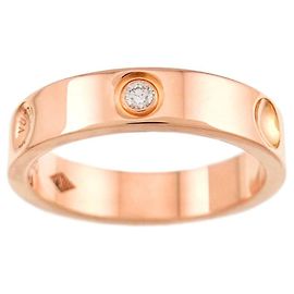 Louis Vuitton Alliance Empreinte #44 Ring aus 18K Roségold Golden