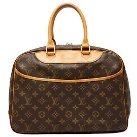 Bolsa Louis Vuitton Monogram Deauville Marrom Monograma