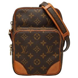 Borsa a tracolla Louis Vuitton Monogram Amazon Marrone