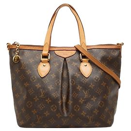 Borsa Louis Vuitton Monogram Palermo PM Marrone