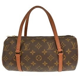 Louis Vuitton Papillon Handbag Monogram Canvas 26 Brown