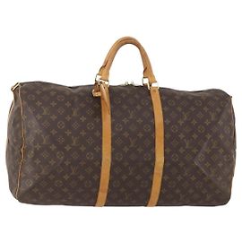 Louis Vuitton Keepall Bandouliere Monogram Canvas 60 Marrom