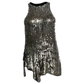3.1 Phillip Lim Phillip Lim, sleeveless sequin top Metallic