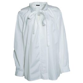 Joseph, camisa branca com laço Branco