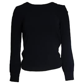 Ba&sh, wrap top in black Black