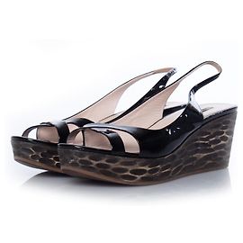 Miu Miu, patent leather slingback sandals Multiple colors