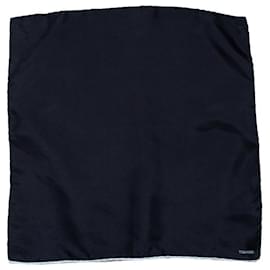 Tom Ford, black pocket square Black