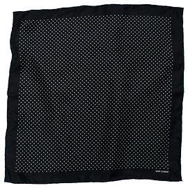 Saint Laurent, lenço de bolso com bolinhas Multicor
