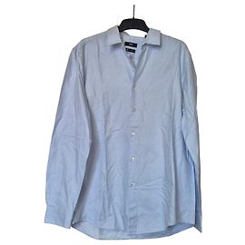 Hugo Boss Slim Fit Light Blue Micro-Pattern Shirt Light blue
