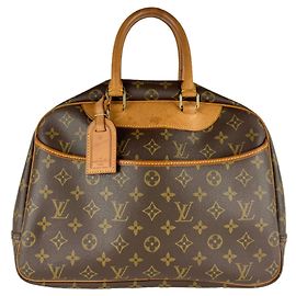 Louis Vuitton Deauville Handtasche Braun Monogramm