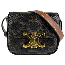 Céline Borsa a Spalla Celine Triomphe Mini Claude Marrone